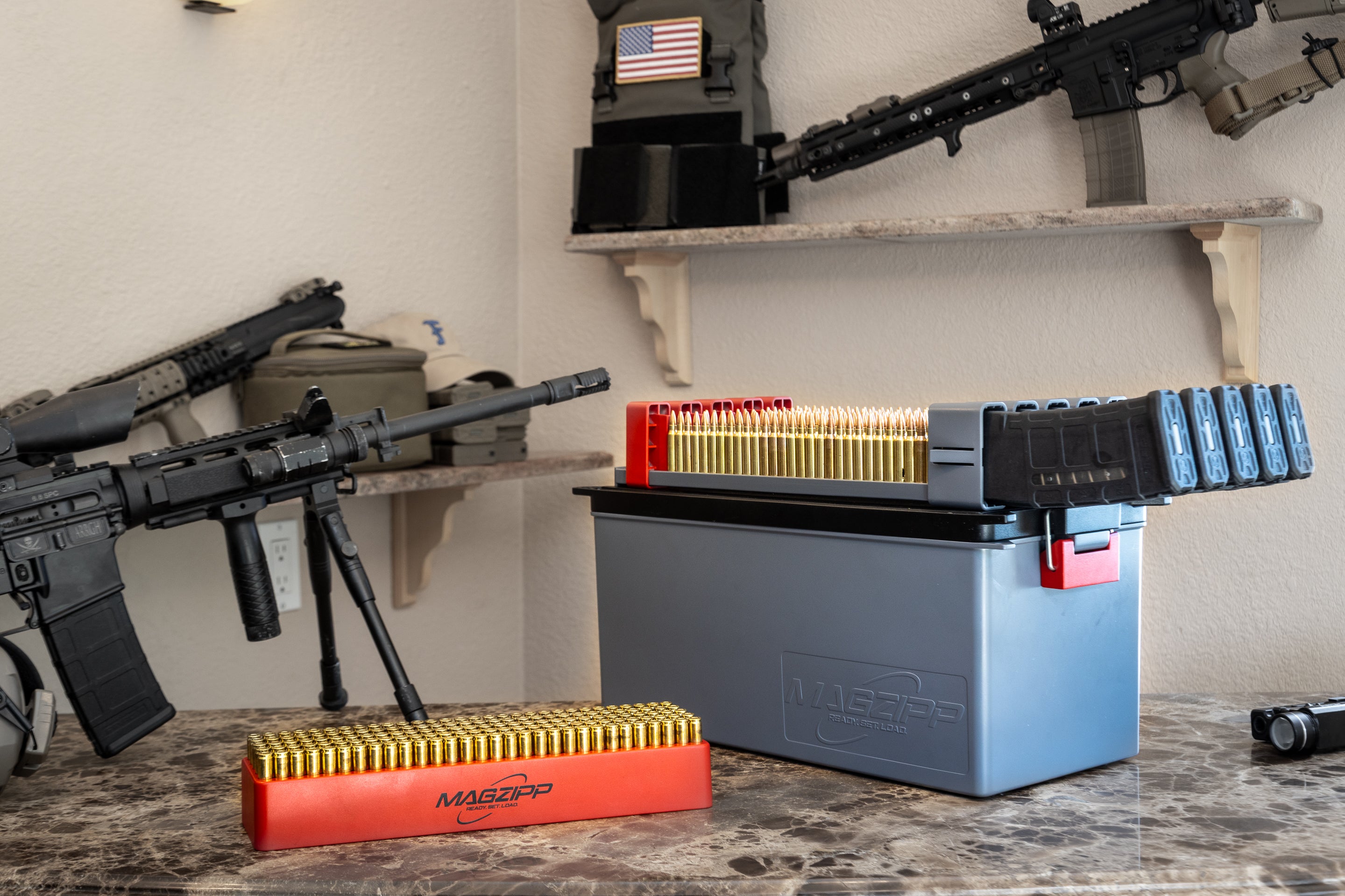 Magzipp AR-15 Speed Loading Storage System