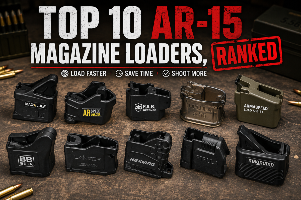 The 10 Best AR-15 Magazine Loaders for Faster, Easier Range Days