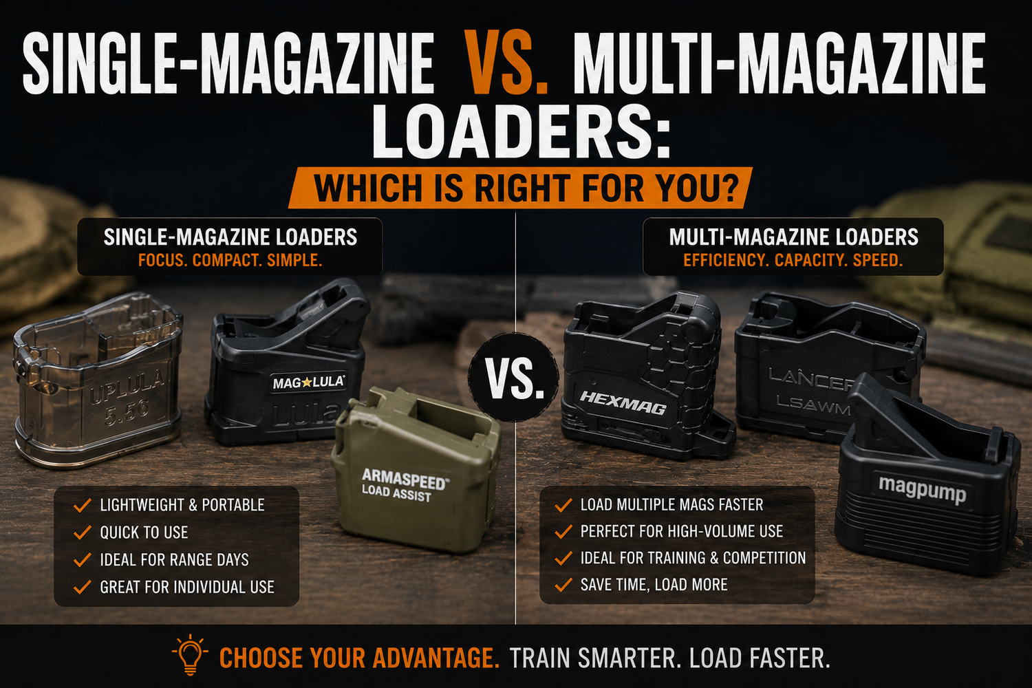 Single-Magazine vs. Multi-Magazine Loaders: Which Is Right for You?